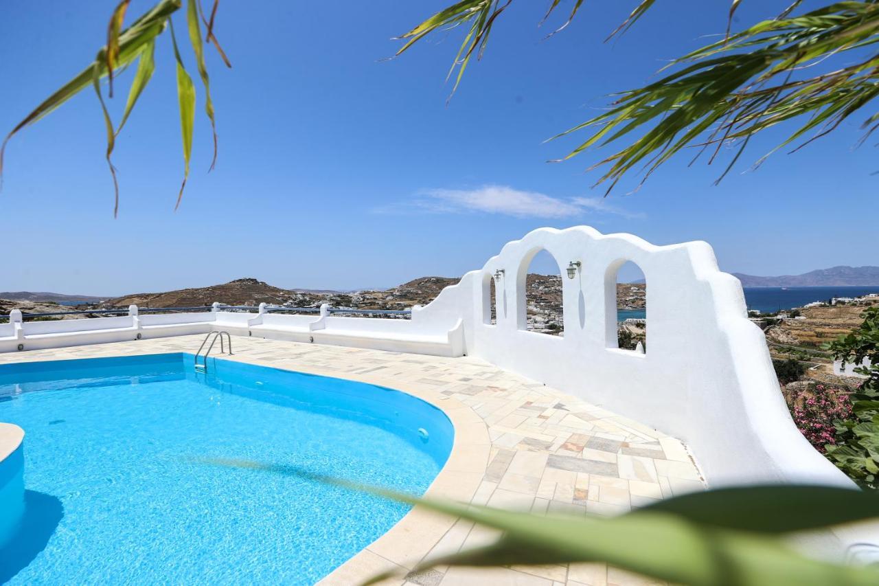 Mykonos In White Villa Mykonos Town Exteriör bild
