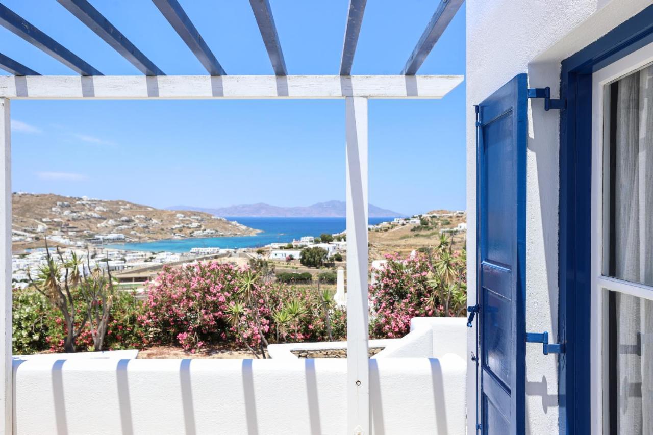 Mykonos In White Villa Mykonos Town Exteriör bild