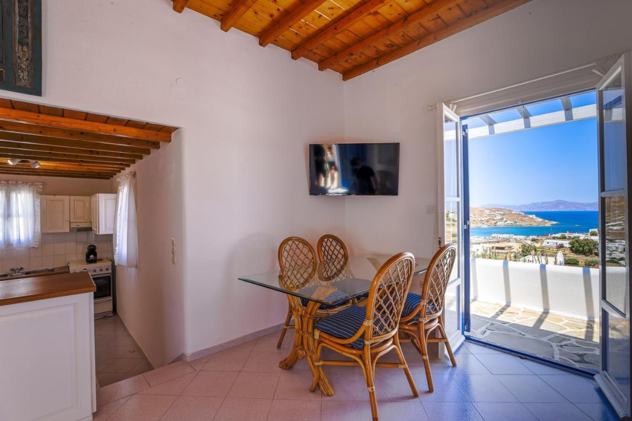 Mykonos In White Villa Mykonos Town Exteriör bild