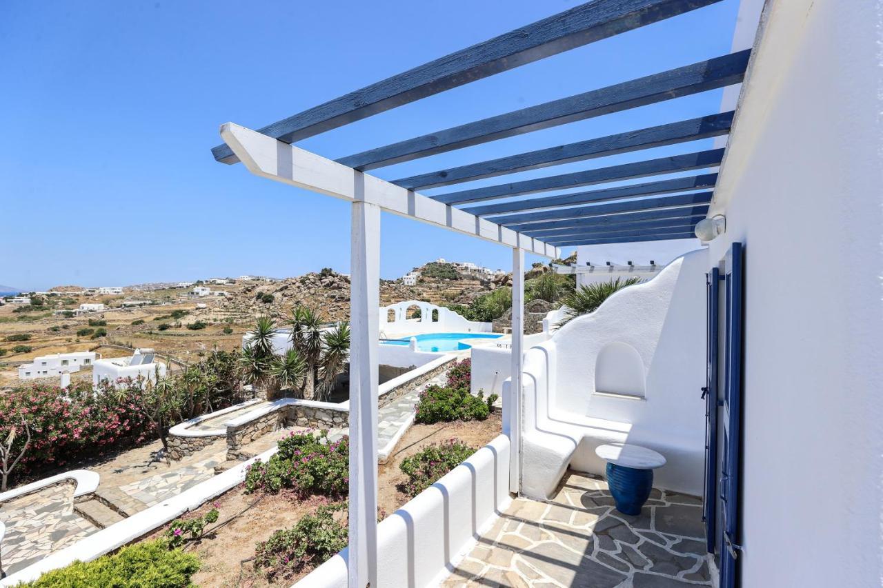 Mykonos In White Villa Mykonos Town Exteriör bild