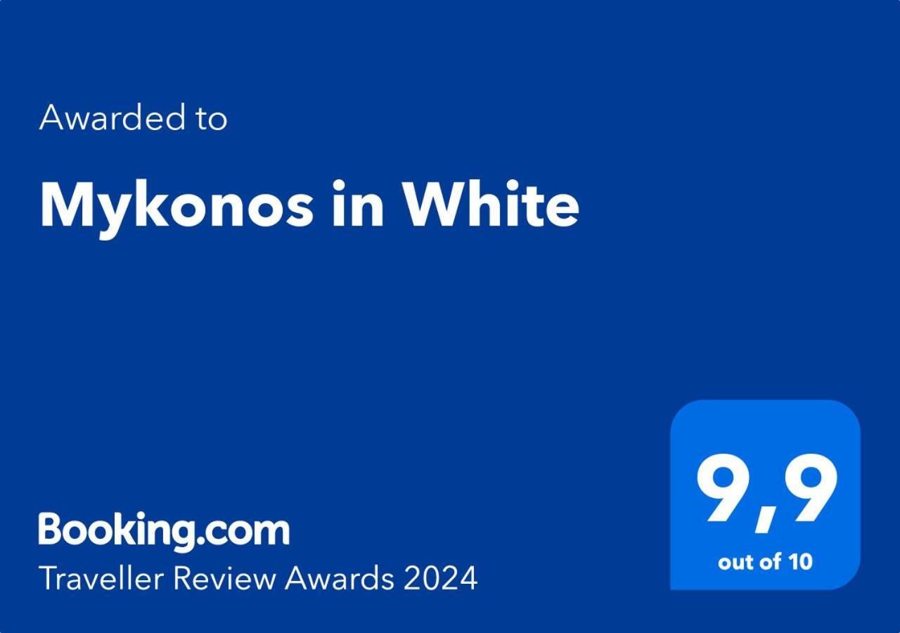 Mykonos In White Villa Mykonos Town Exteriör bild
